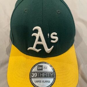 New Era Green and Yellow Men's Hat